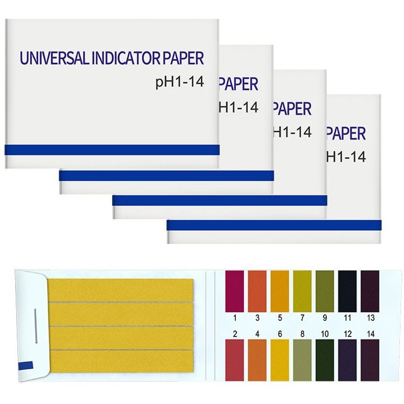 Papier test pH 1-14, INF paquet de 4, 320 bandelettes
