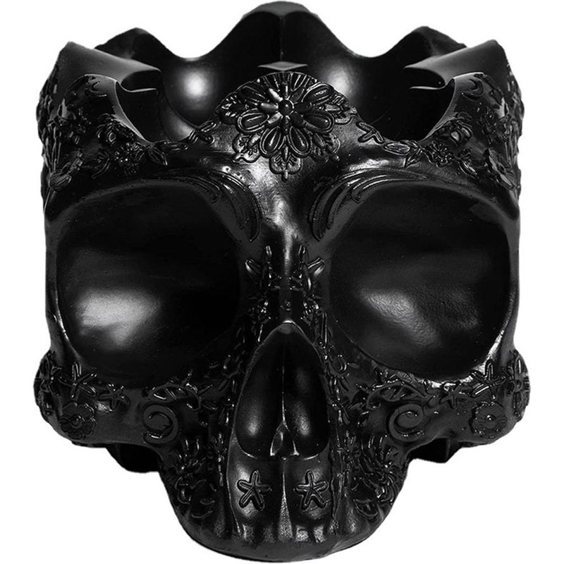 Porte-?Ufs en Forme de Crâne, Porte-?Ufs de Poule, Comptoir en RéSine, Artisanat, 6 Porte-?Ufs, Porte-?Ufs de Comptoir, Table de Maison