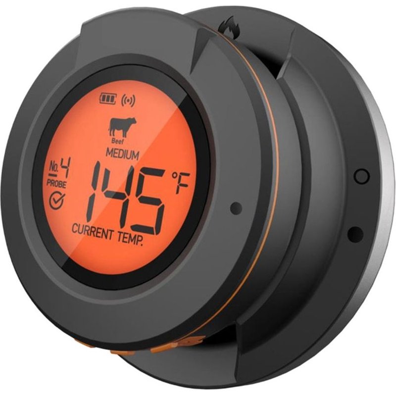 ThermomèTre de Four éLectronique Intelligent Sans Fil Bluetooth pour Barbecue ThermomèTre de Barbecue pour Aliments de Cuisine