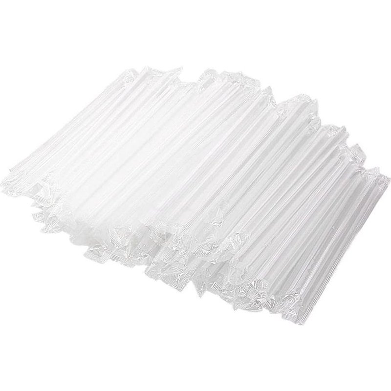 300 PièCes SéRies Smoothie Paille Jumbo Pailles à Boire en Plastique Transparent pour Thé à Bulles Milk-Shake Pailles Jumbo Fraises Aux Fruits