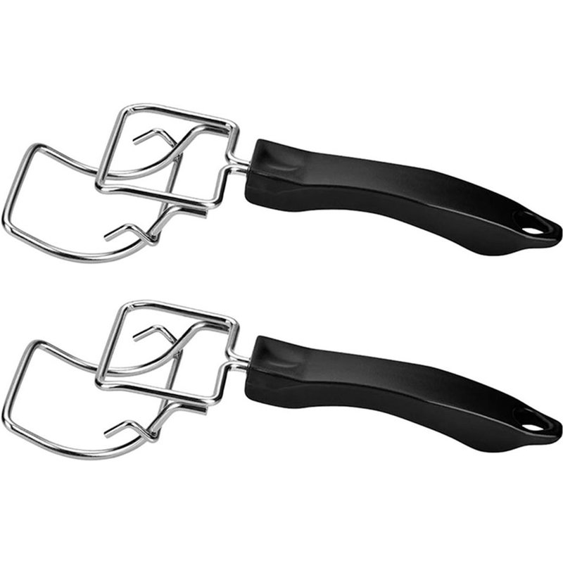 Paquet de 2 Extracteurs Plateaux Four, Grille-Pain à Convection pour Friteuse Air,Extracteur Grilles,Outil Traction Grille Pince Grilles, Four