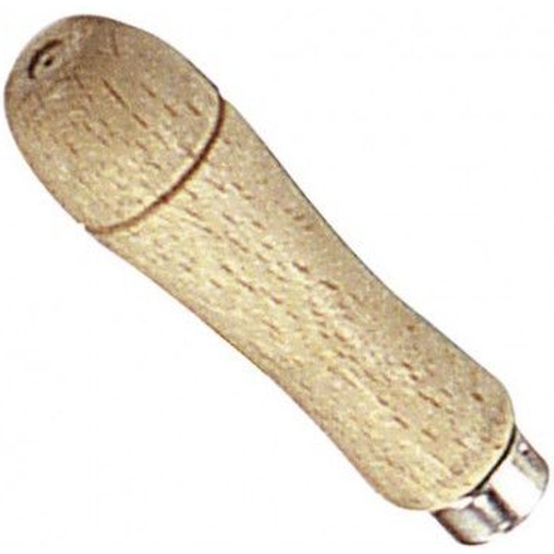 Manche en bois lime 120 mm (Virole inoxydable)