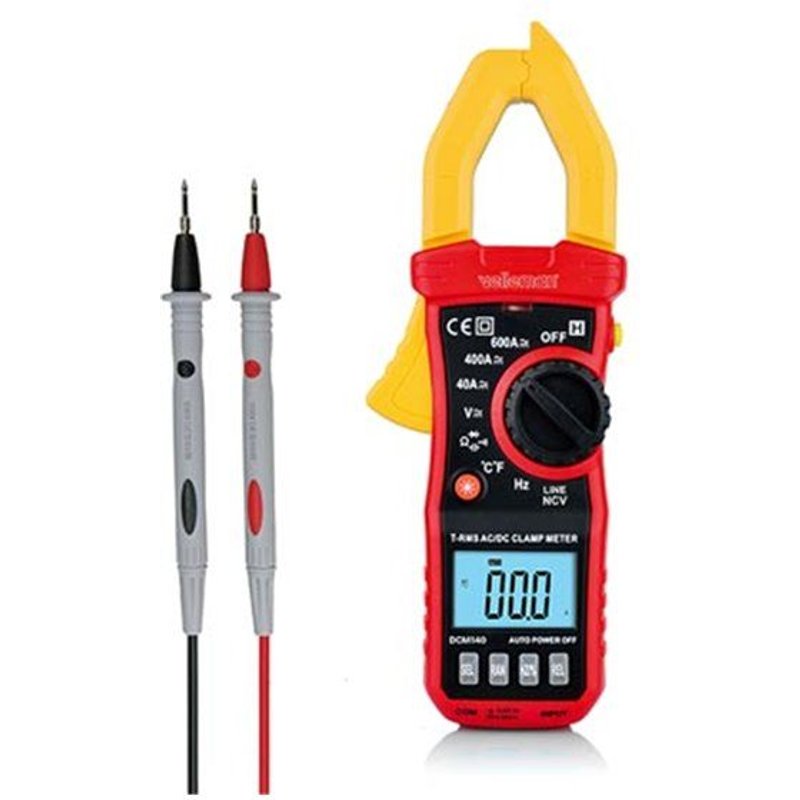 Pince Ampèremétrique - Cat III - 600 V - Ac/Dc - Ncv - Avec Fonction Data Hold