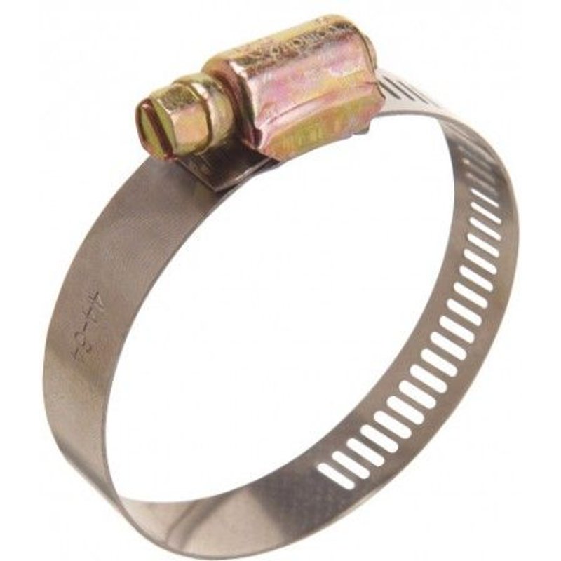 Collier de serrage Ă vis sans fin inoxydable Papillon 13 - 78x98 mm.