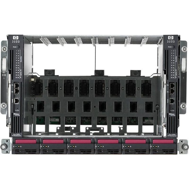 HPE - Boîtier d'alimentation (rack-montable) - 12 kW - triphasé/monophasé - 1U - pour ProLiant BL20p G3, BL25p, BL35p, BL45p, DL385