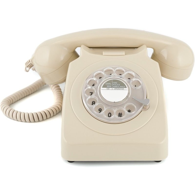 Téléphone analogique GPO 746 ROTARY GPO RETRO IVORY