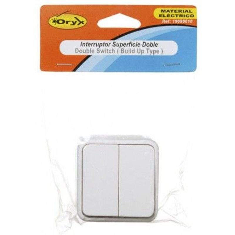 Double interrupteur saillie Oryx