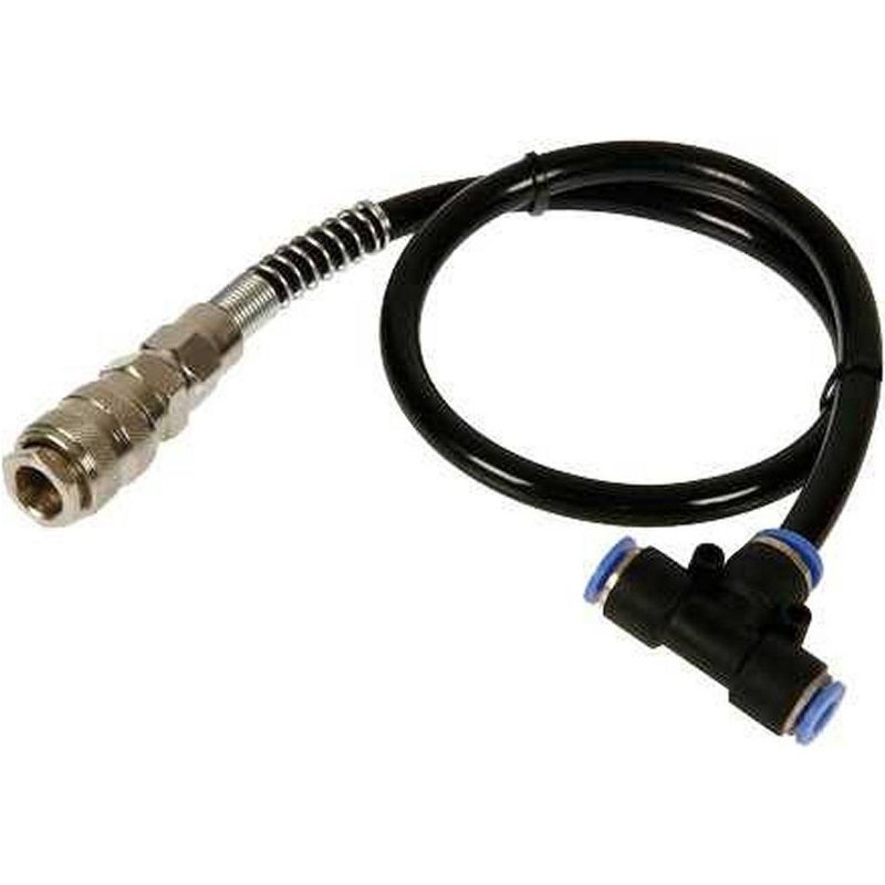 Raccord rapide air T2 D6mm 50cm