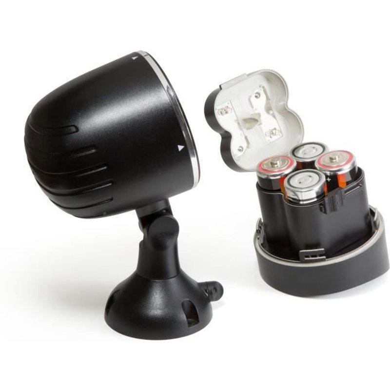 Technaxx Caméra HD extérieure avec lampe LED TX-106 noir