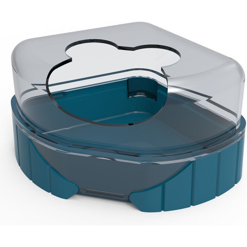 Zolux-1 Maison De Toilette Pour Petits Rongeurs. Rody3 . Couleur Bleu. Taille 14.3 Cm X 10.5 Cm X 7 Cm . Pour Rongeur.-Zo-206041