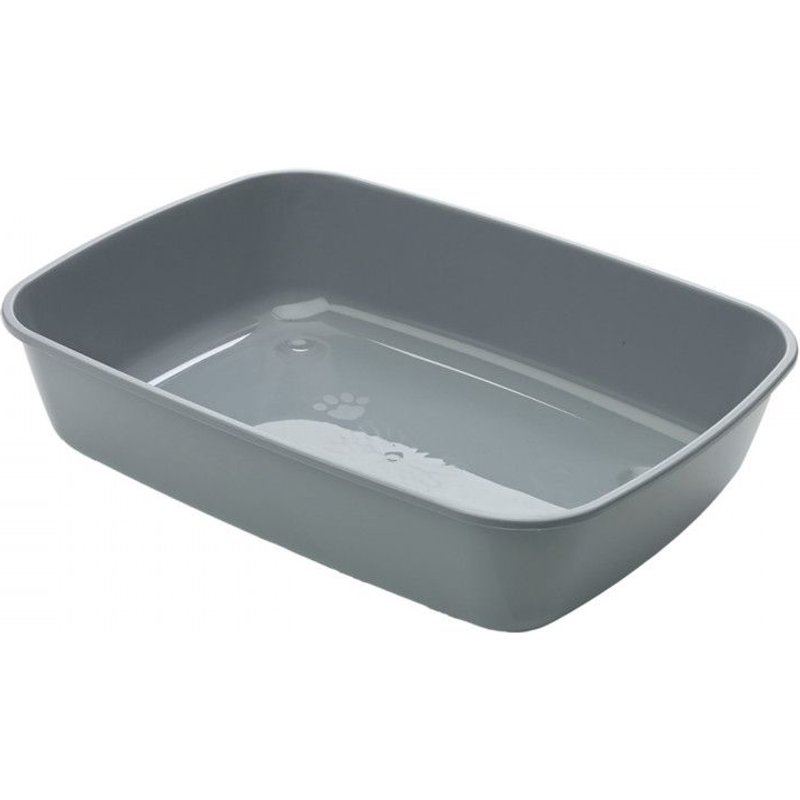Bac ? Liti?Re Iriz 42. Pour Chat. 42 X 30 X 10 Cm . Couleur Gris Anthracite.