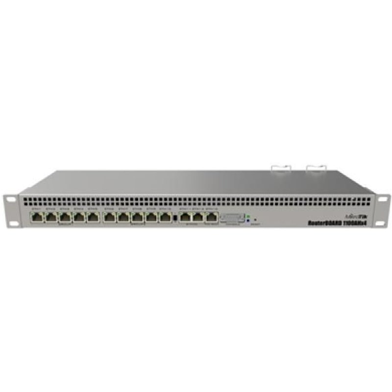 Mikrotik RB1100AHx4 Routeur connecté Gigabit Ethernet Acier inoxydable