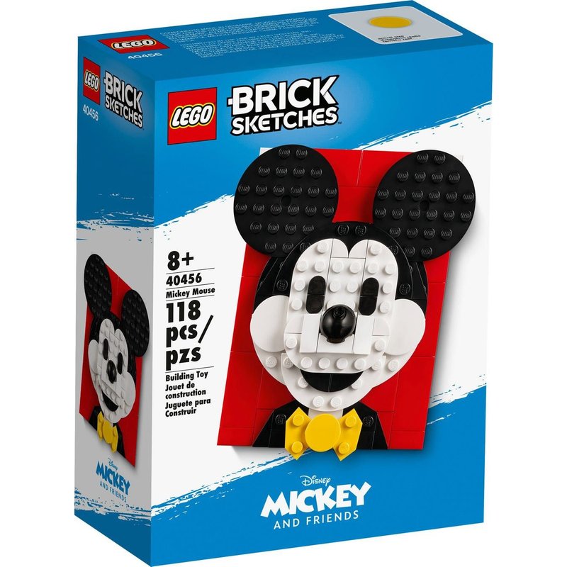 LEGO Brick Sketches - Mickey Mouse - 40456