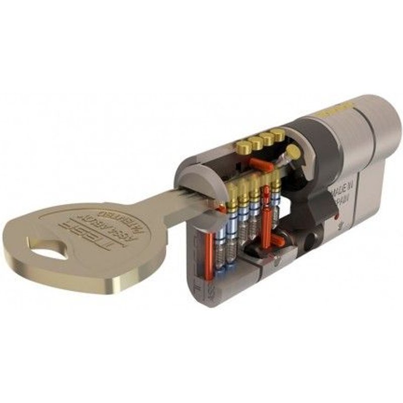 Cylindre Tesa seguridad T70 30x30 Latoné Leva Corta