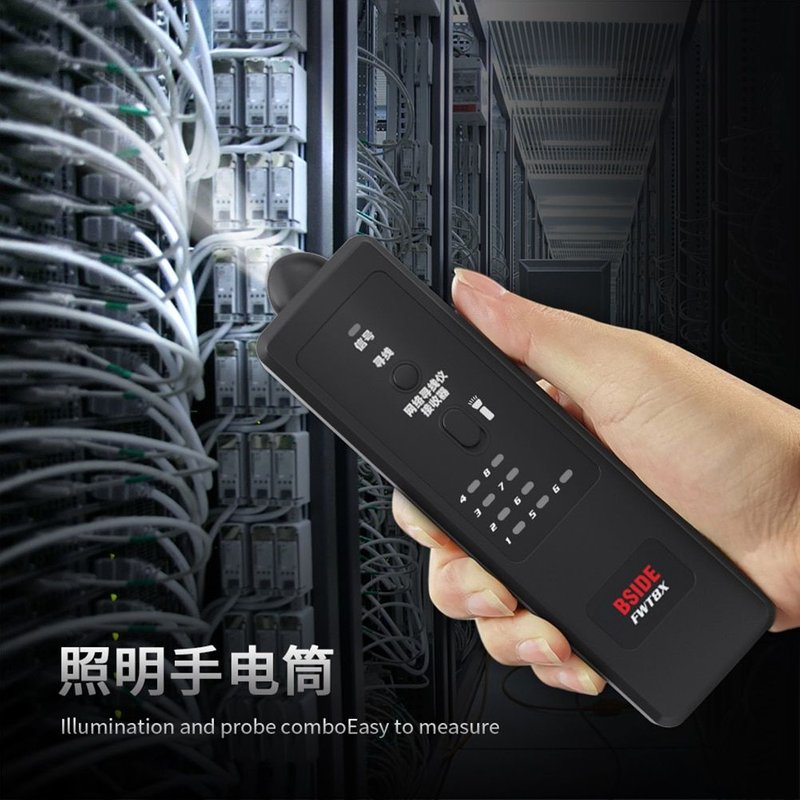 BSIDE FWT8X testeur de câble réseau détecteur de suivi de câble RJ45 RJ11 téléphone Lan testeur de câble réseau trousse à outils télécom