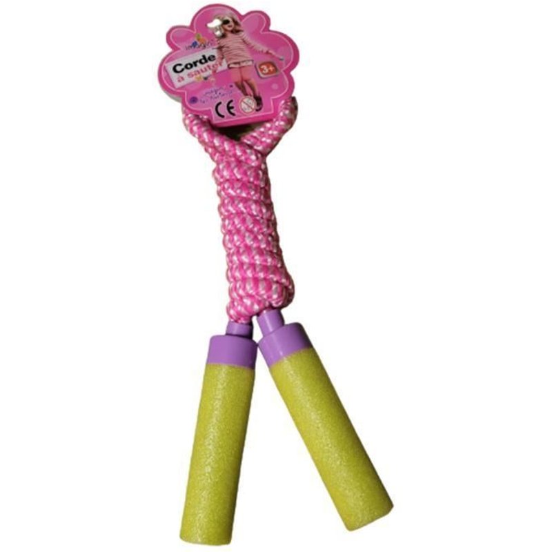 Corde À Sauter - Origin - Rose - Pour Enfants De Plus De 3 Ans - Poignet En Mousse