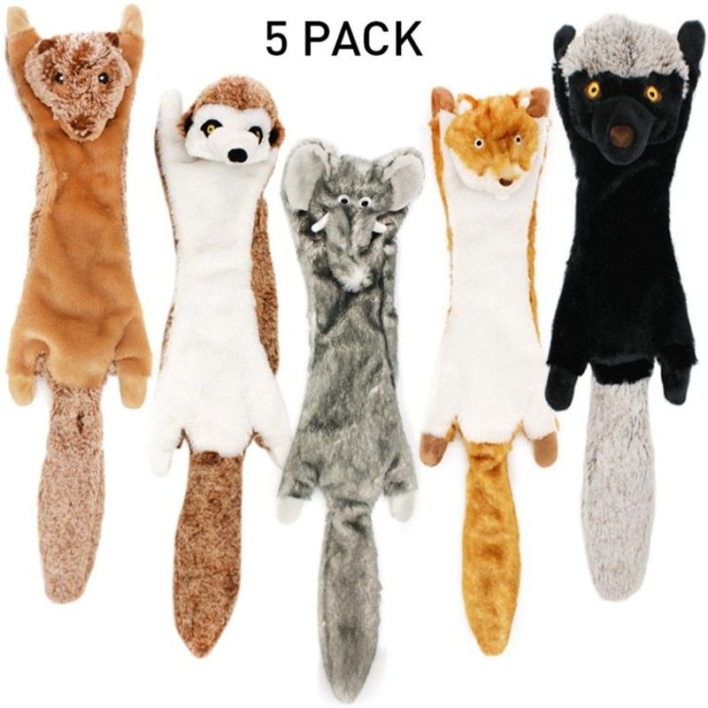 Jouets Grinçants Pour Chiens Jouets Pour Chiens Sans Farce Jouets À Mâcher Jouets Pour Chiens Froissés Jouets Pour Chiens En Peluche Animaux Mignons Jouets Pour Chiot Naturels Pour La Dentition