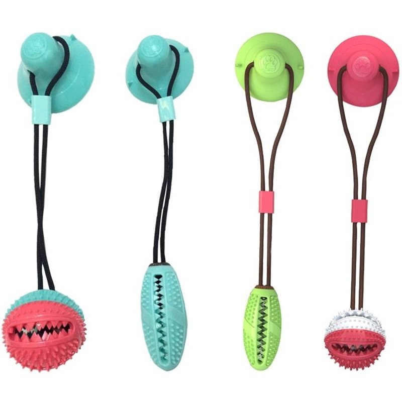 Jouets Multifonctions De Chien De Morsure Molaire D'animal De Compagnie Avec La Nourriture De Fuite