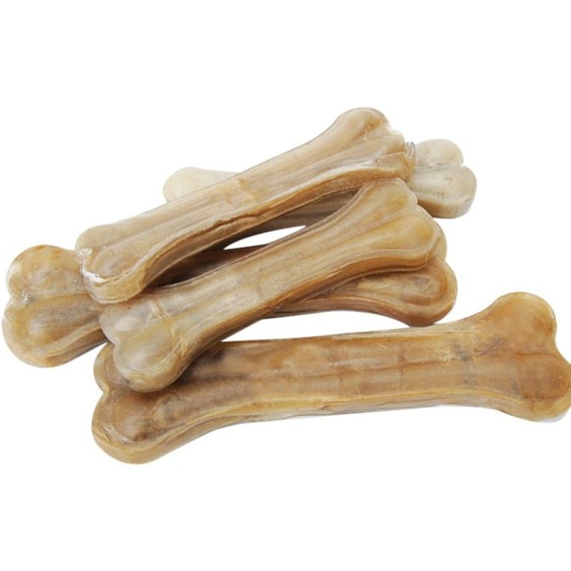 Jouet À Mâcher En Forme D'os Pour Animaux Domestiques, Collation En Forme D'os, Fournitures De Nettoyage Des Dents De Chiots D'intérieur