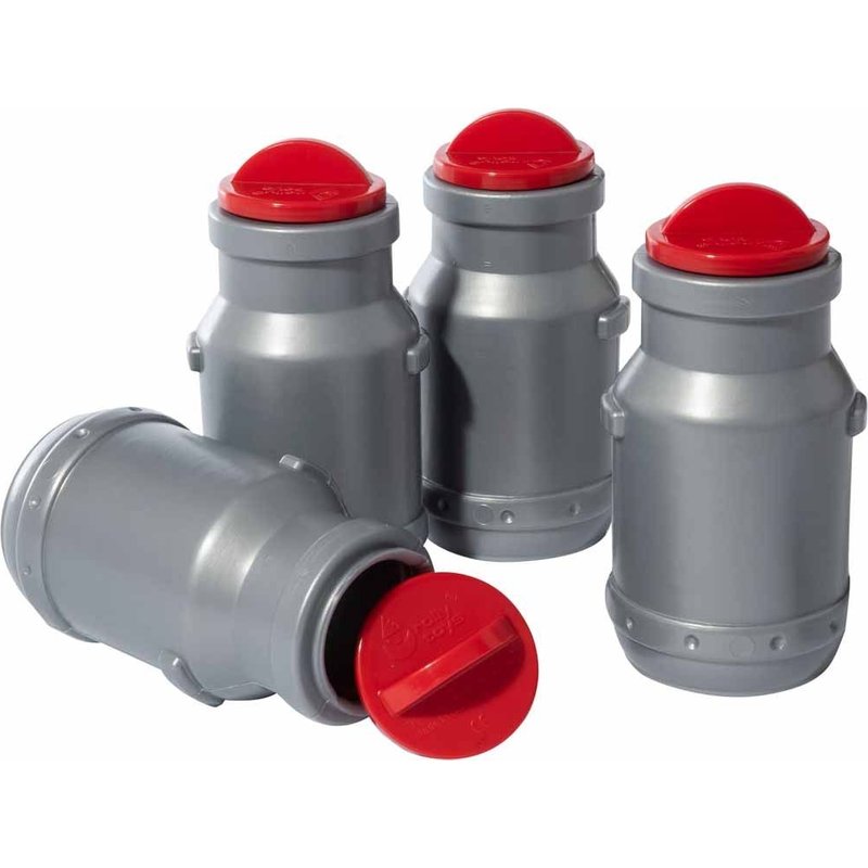 Bidons De Lait, 4 Pièces