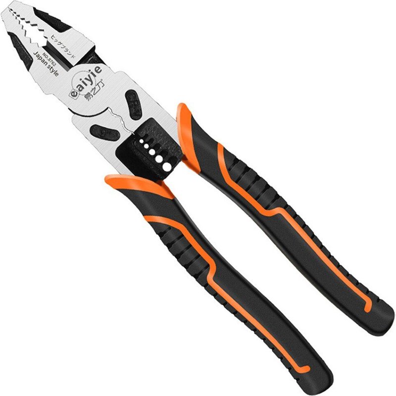 Pince à sertir électrique dénudeur de fil multifonctionnel de qualité industrielle pince à nez à aiguille coupe-câble outils de sertissage