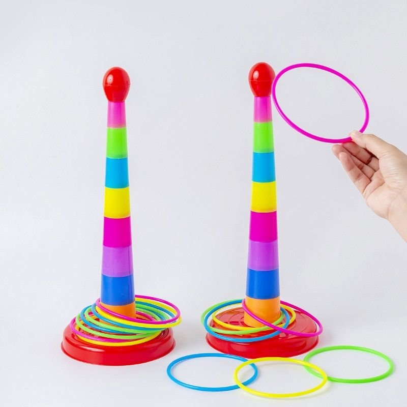 Piles En Plastique Créatives De Jouets De Virole Colorés Parent-Enfant Jetant Des Virole Enfants Jouets De Décompression Enfants Cadeau