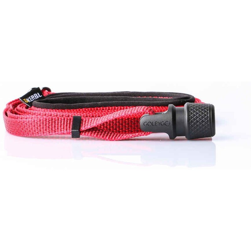 Goleygo - Laisse Plate Réglable Rouge Pour Chien - S