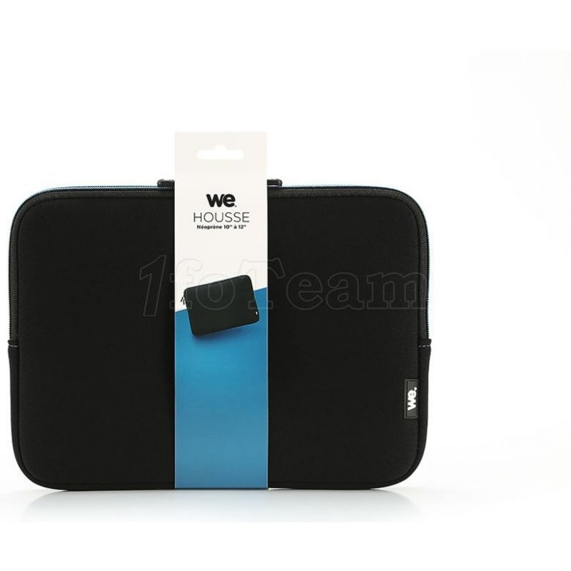 Housse de protection WE pour notebook 10-12" Néoprène Noir