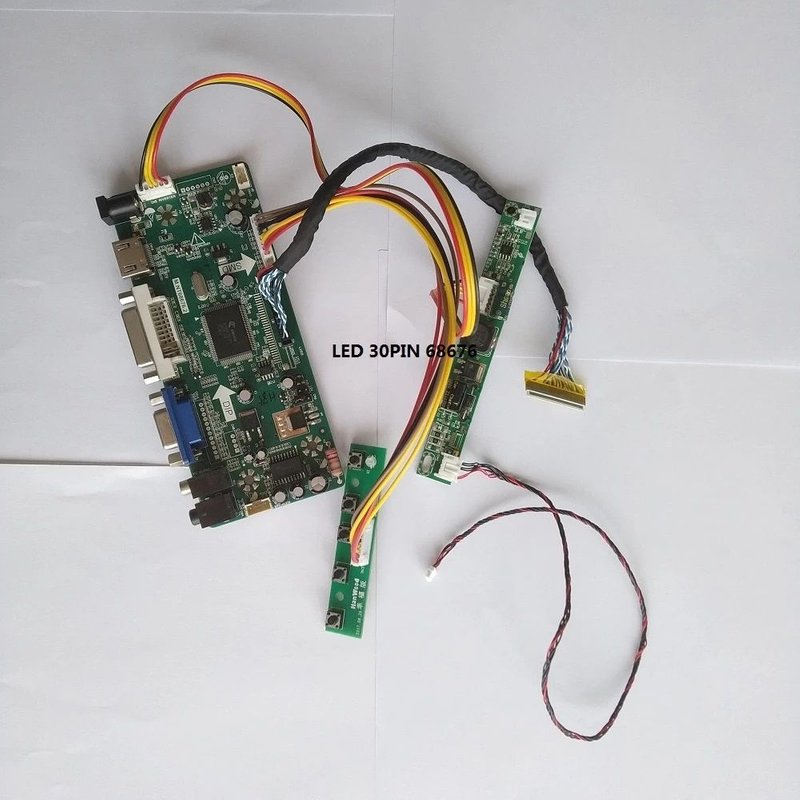 LM240WU8-SLD2 Kit de carte contrôleur pour LM240WU8 1920x1200 M.NT68676, moniteur d'écran HDMI DIYVGA 24 "", panneau LVDS LED Audio VGA