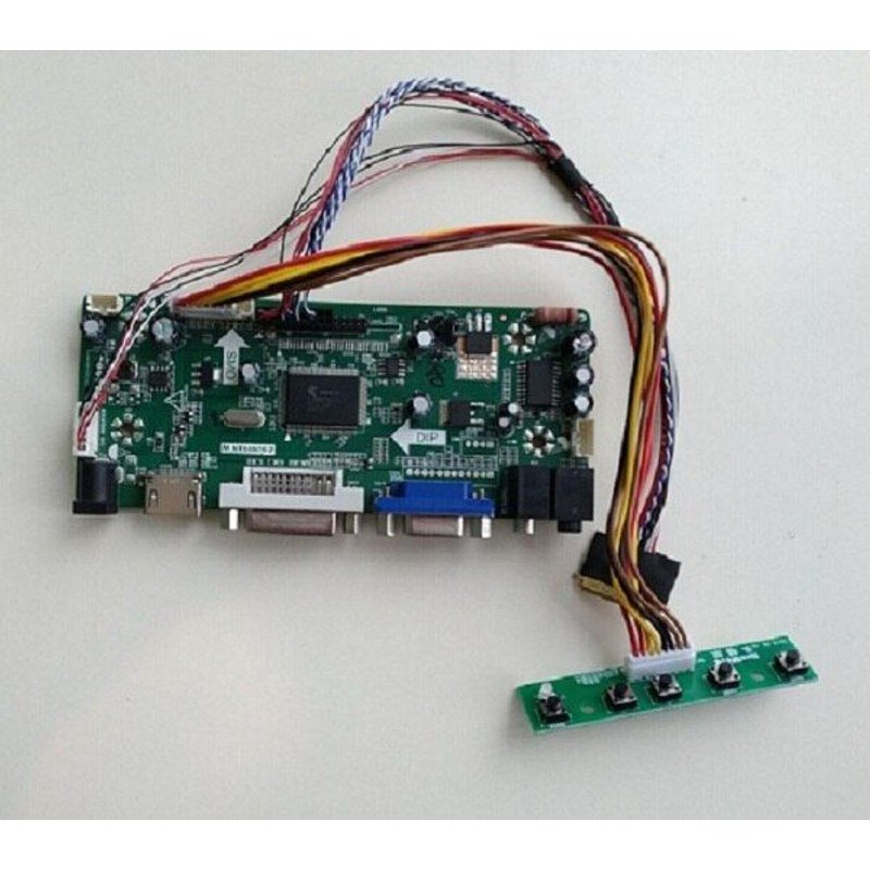 Carte contrôleur HDMI LED VGA LCD M.NT68676, kit 2019 pour panneau d'écran 1366x768