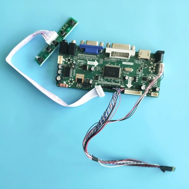 LP133WH2-TLB3 Kit pour carte contrĂ´leur LCD 40 broches LP133WH2 LVDS, pilote 1366x768, panneau VGA M.NT68676, audio LED DVI HDMI, diy