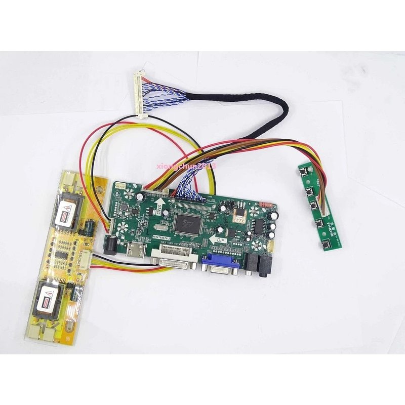 LM170E01-A5NH Kit écran moniteur LCD LVDS 30 broches, HDMI DVI M.NT68676, carte contrôleur VGA 4 lampes Audio pour LM170E01 1280X1024