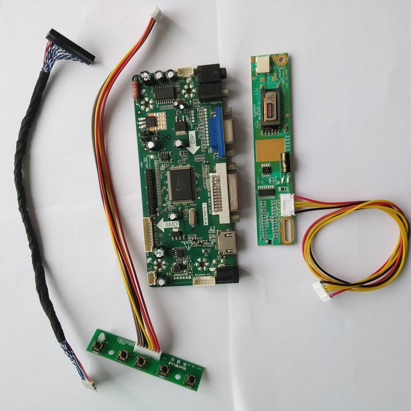 Carte contrôleur pour écran LP171WX2-TLB1/TLB2 1440*900, kit pilote DVI LVDS, moniteur LCD, DIY Audio VGA HDMI M.NT68676