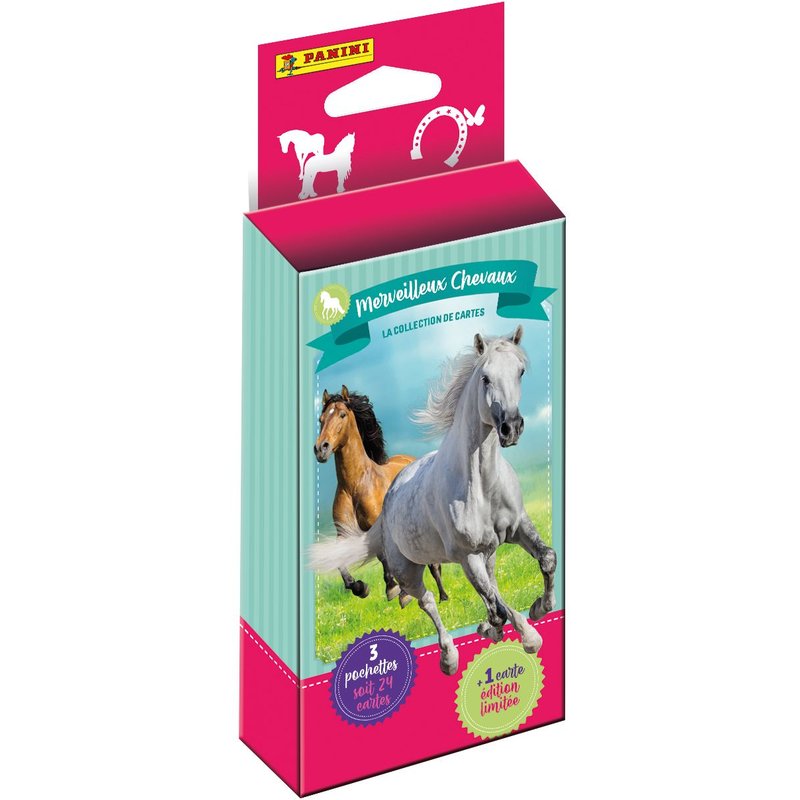 Stickers Chevaux Tc Blister 3 Pochettes
