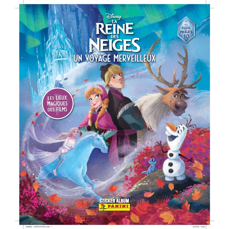 Stickers FROZEN 10EME ANNIVERSAIRE - Album