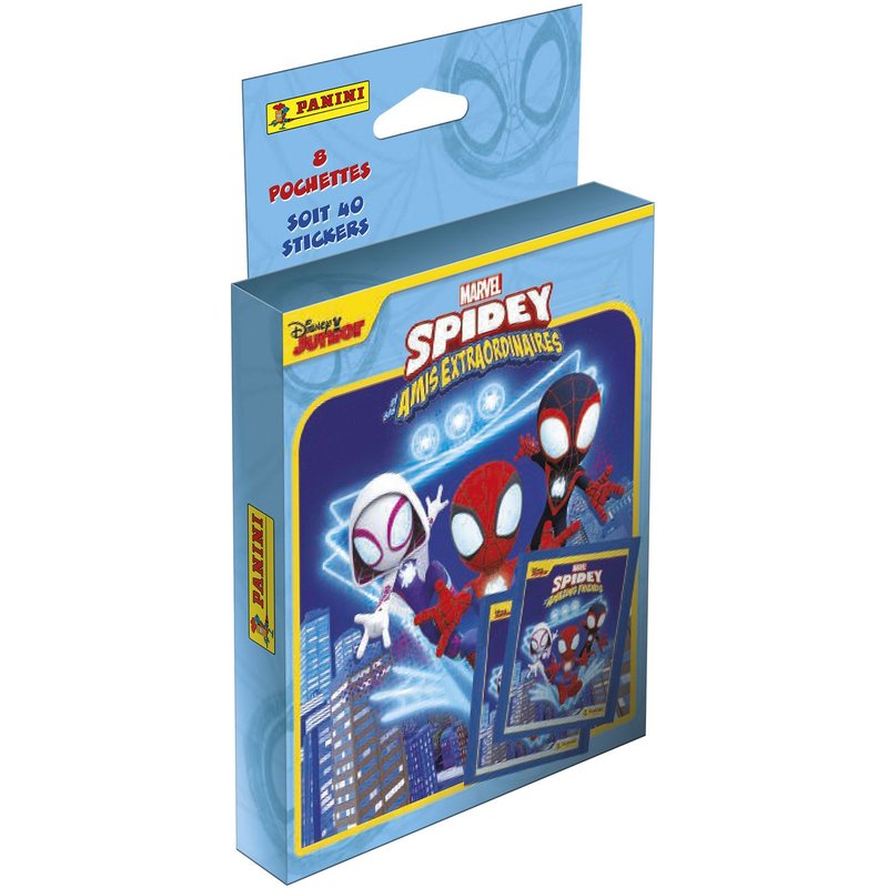 Stickers Spidey Et Ses Amis Extraordinaires, Blister 8 Pochettes