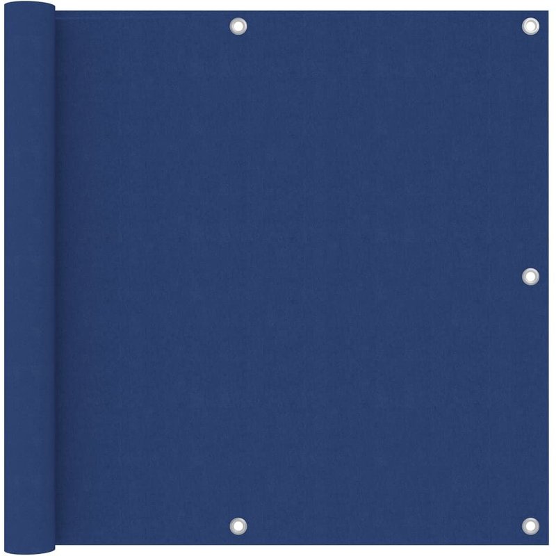 Vidaxl Écran De Balcon Bleu 90x600 Cm Tissu Oxford