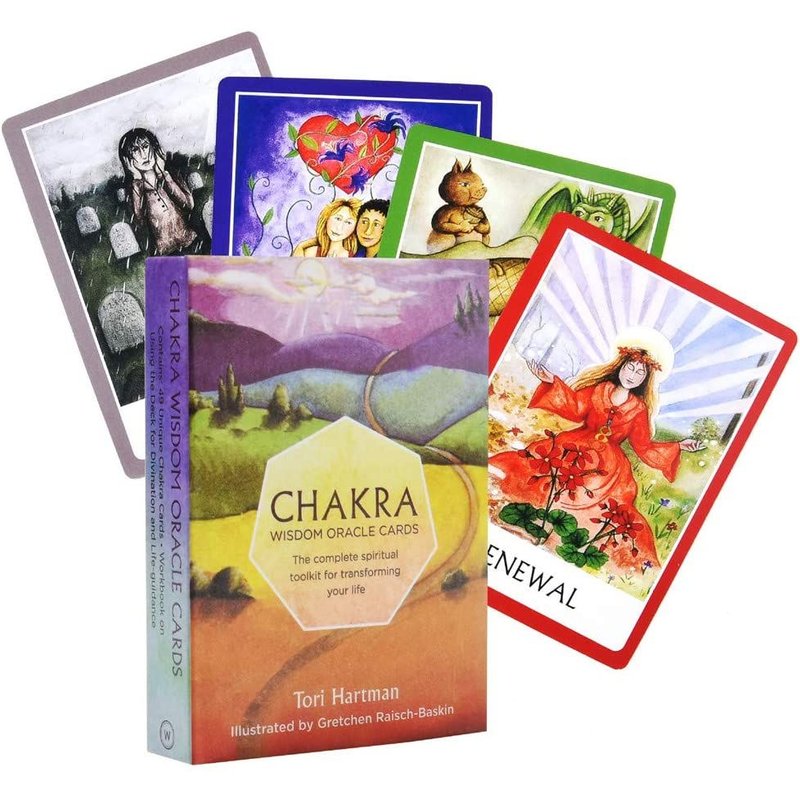 Cartes De Tarot - Chakra Wisdom Oracle Cards: The Complete Spiritual Toolkit For Transforming Your Life