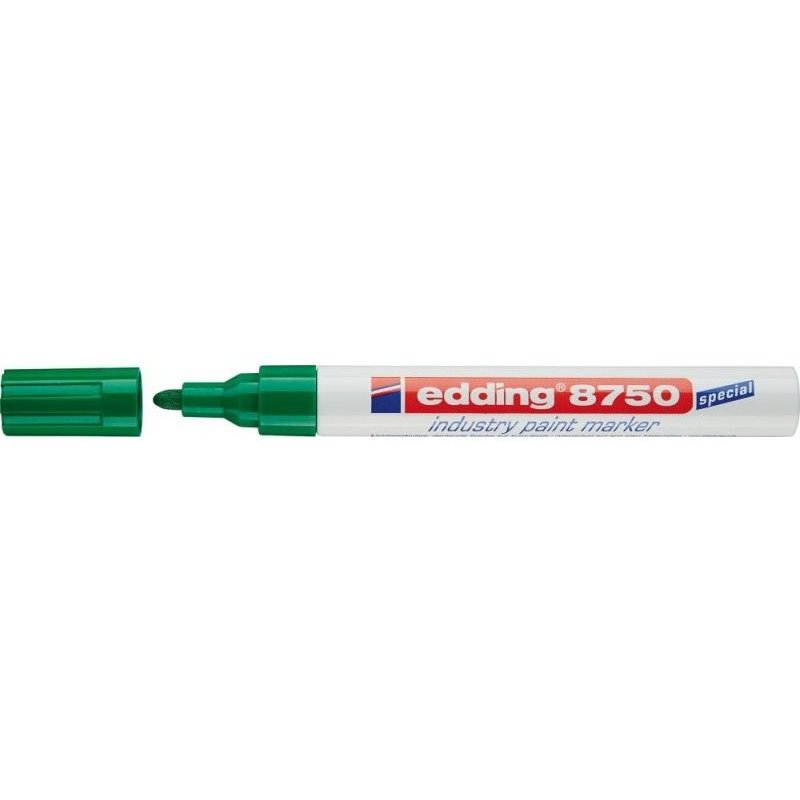 Marqueur encre laquée n 8750 vert Edding