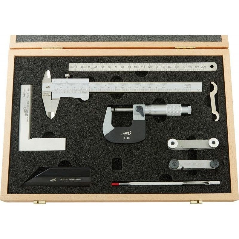 Jeu instruments de mesure 8 pcs. analogique EC