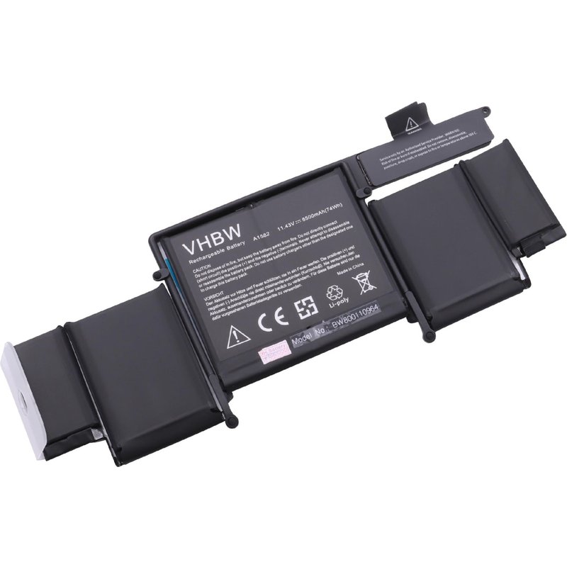 vhbw batterie remplace A1582 pour laptop (6500mAh, 11.43V, Li-Polymère)