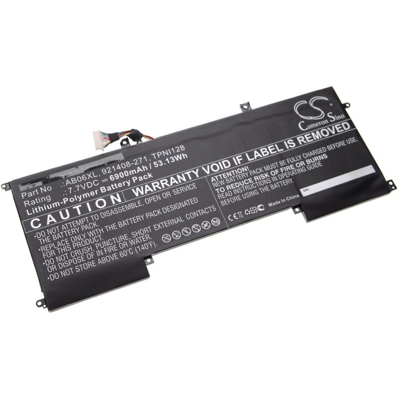 vhbw Batterie compatible avec HP Envy 13-AD007NS, 13-AD007NV, 13-AD007NX, 13-AD007TU, 13-AD008NB laptop (6900mAh, 7,7V, Li-polymère)