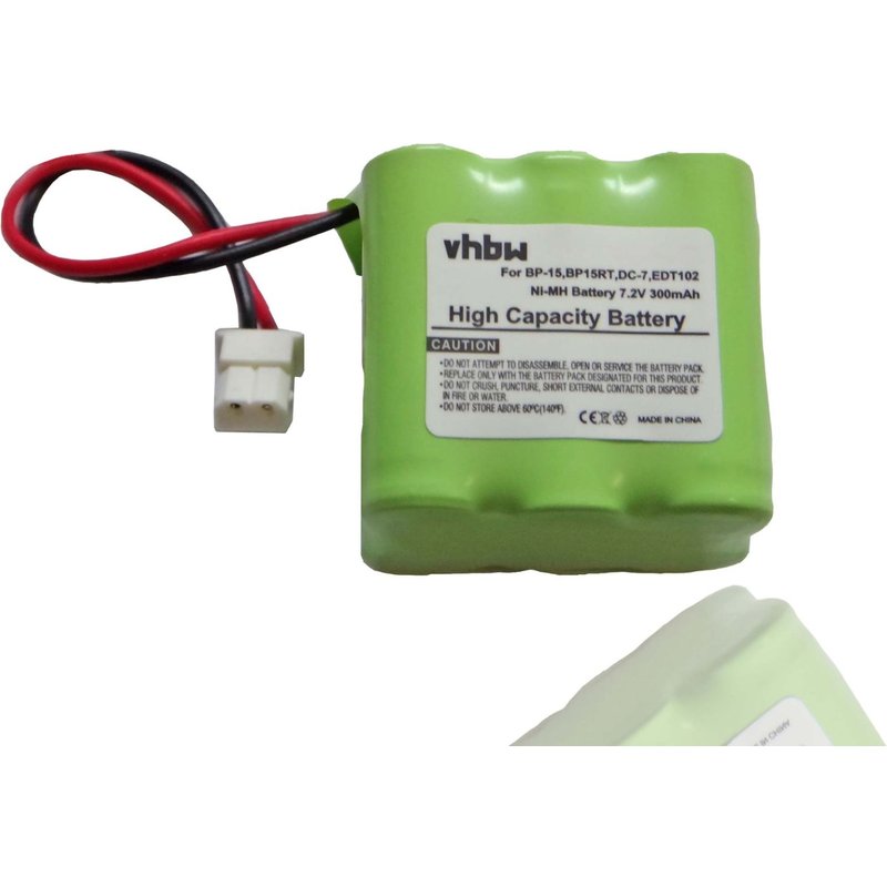 Vhbw Batterie Compatible Avec Dogtra 1500ncp Transmitter, 1600ncp Transmitter Collier De Dressage De Chien (300mah, 7,2v, Nimh)