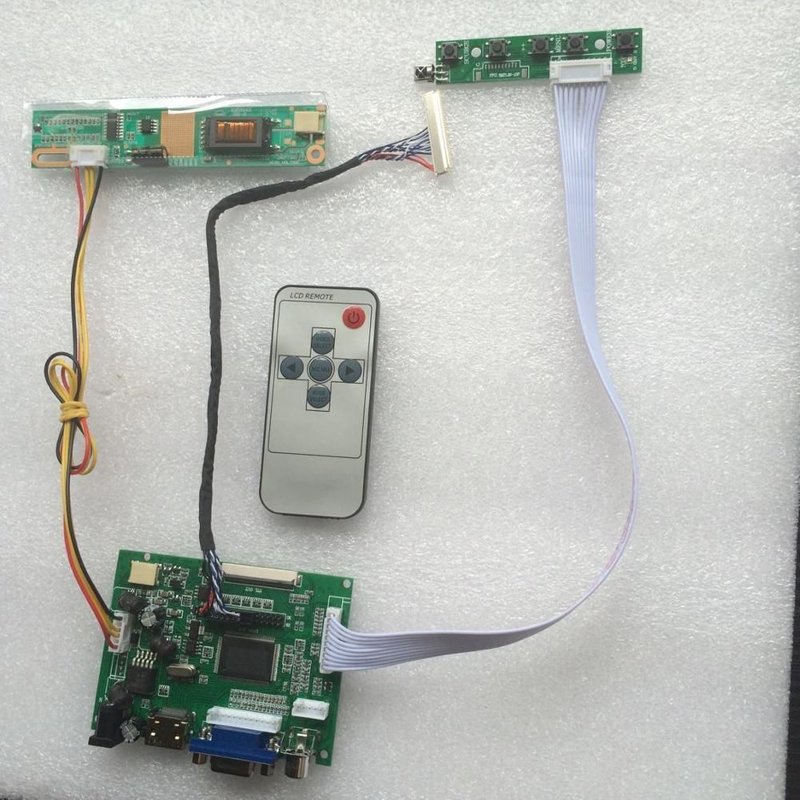 B170PW03 V2 Kit de carte contrôleur VGA 2AV LCD travail à distance pour 17 pouces HDMI 1440x900 B170PW03/LTN170WX série écran LCD panneau d'affichage LED
