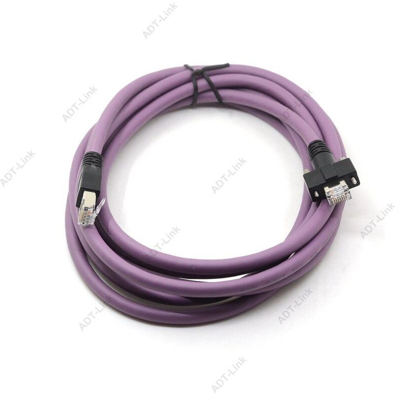 5m Accessoires de câble Ethernet Gigabit, caméra numérique industrielle, câbles de Vision RJ45 pour Basler Dalsa AVT
