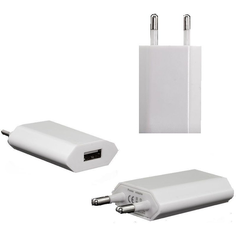 Chargeur Secteur Maison Usb Blanc Ozzzo Pour Apple Iphone 12
