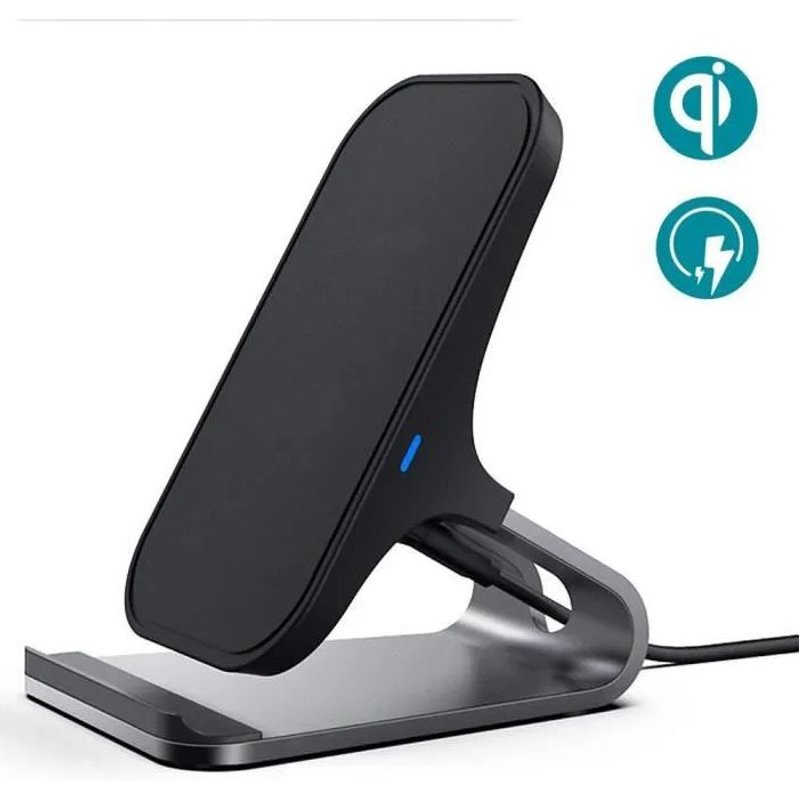 Qumox Qi Chargeur Sans Fil,Qi Chargeur À Induction Intelligent Pour Iphone 8/ 8 Plus/ X/Xs/Xs Max/Xr, Samsung Galaxy Note 9/S9/S9+,S8/S8+