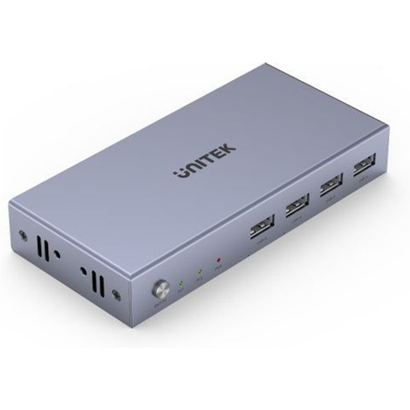Unitek V307a Commutateur écran, Clavier Et Souris Gris