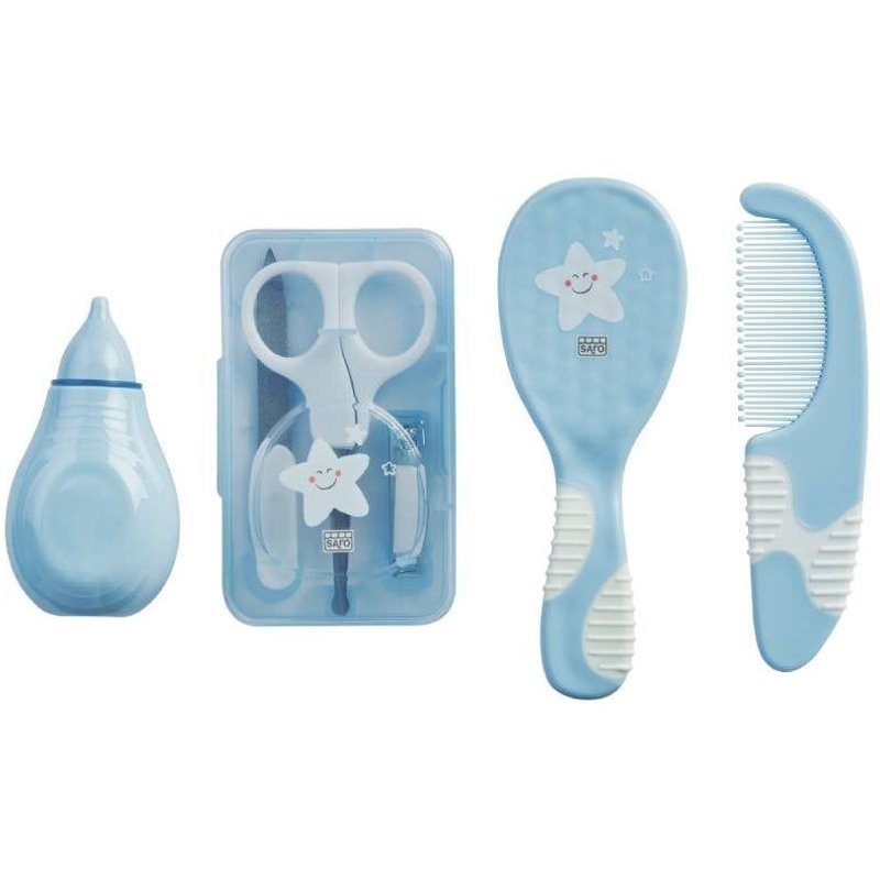 Set De Toilette Bébé Bleu - Saro