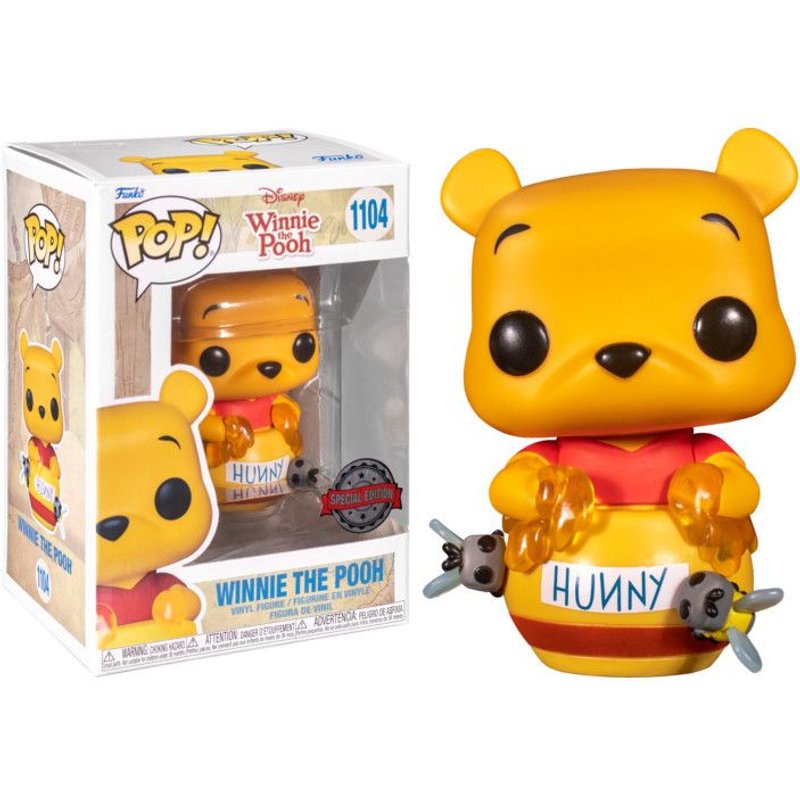Figurine Funko Pop Winnie The Pooh In Honey Pot / Winnie L'ourson / Funko Pop Disney #1104 - Exclusive Special Edition
